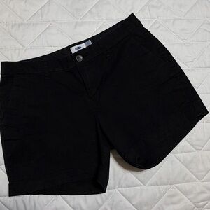 Old Navy Black Women's Casual Cotton Shorts